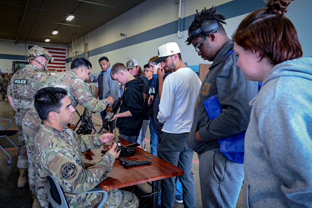 LRAFB hosts AIM HIGH event for local students