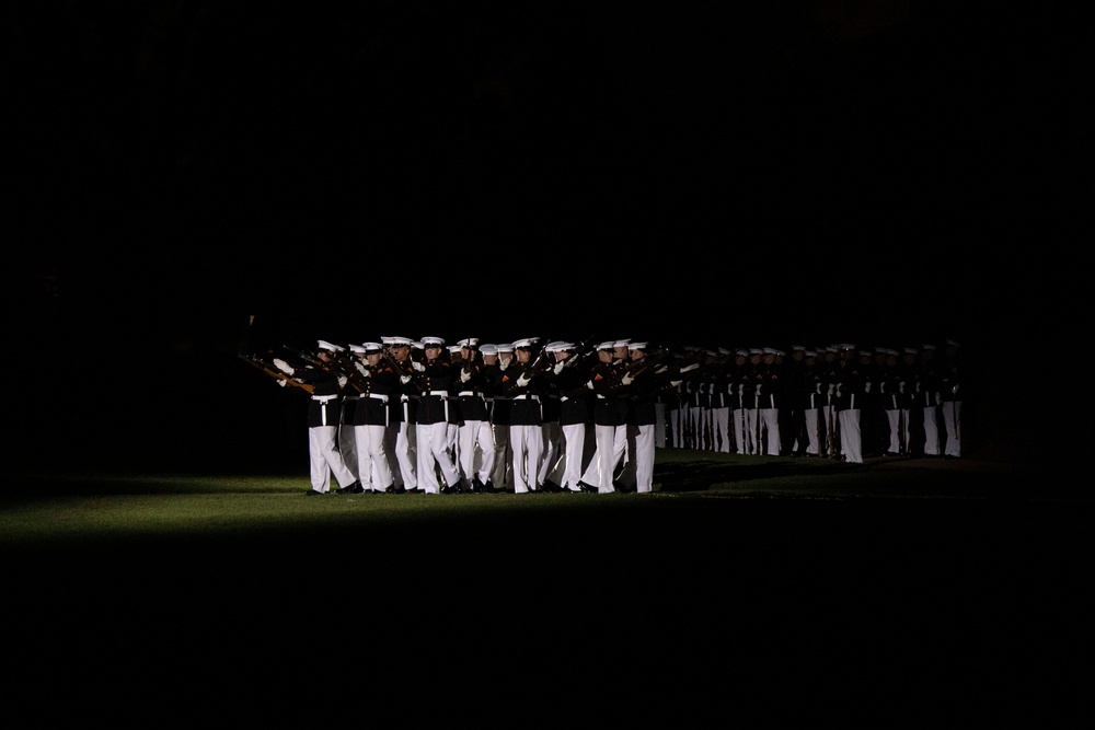 First Parade Under the Lights