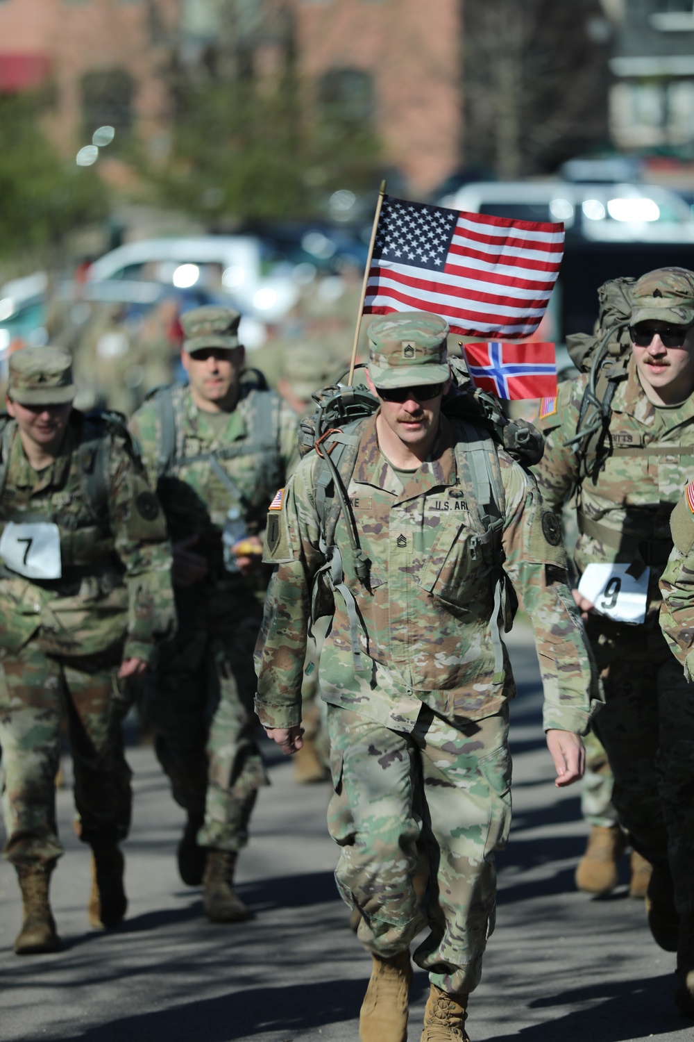 Wisconsin Guard’s Civil Support Team hosts Norwegian foot march