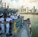 USS Normandy Ports in Miami During Fleet Week