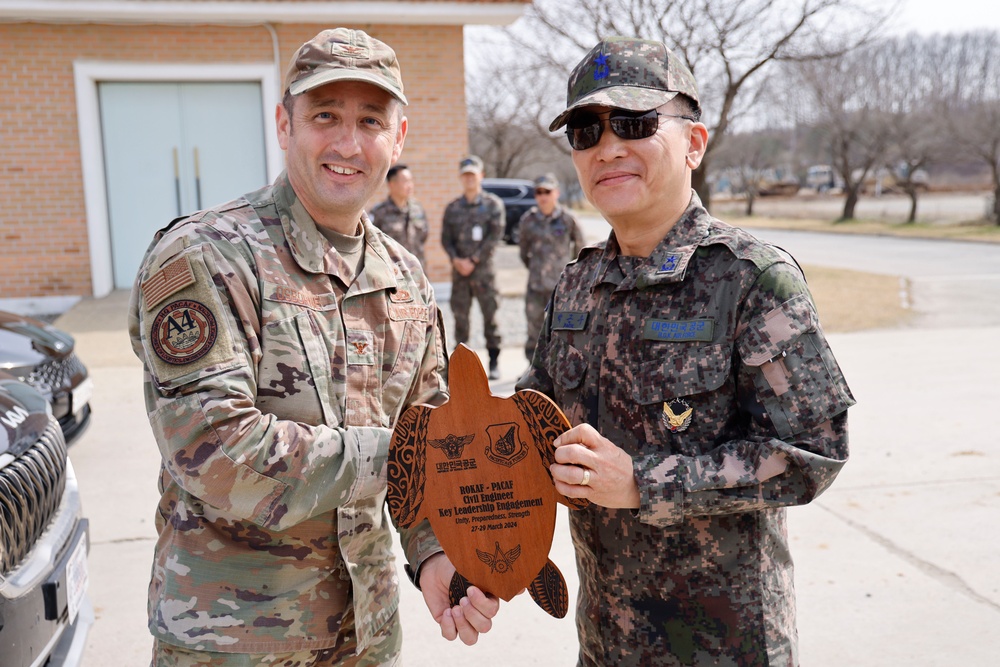 U.S. Air Force - ROKAF Key Leader Engagement