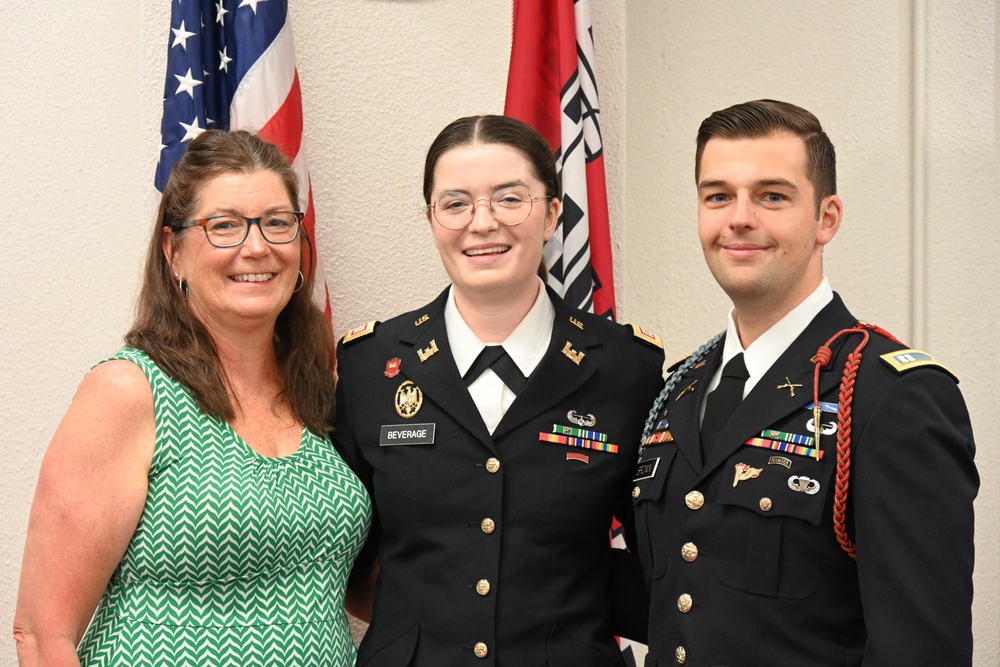 1st Lt. Grace Beverage Promoted to Captain