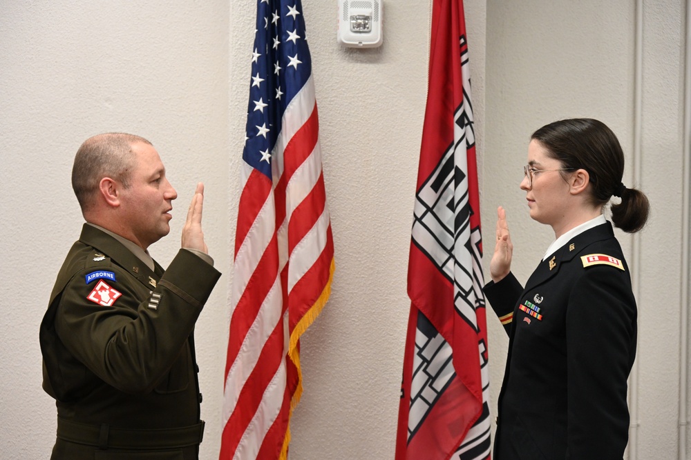 1st Lt. Grace Beverage Promoted to Captain