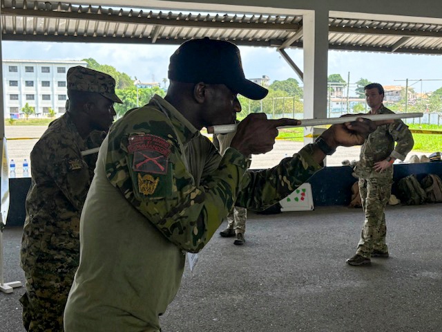 Obangame Express 2024 Close Quarters Combat Training in Takoradi, Ghana