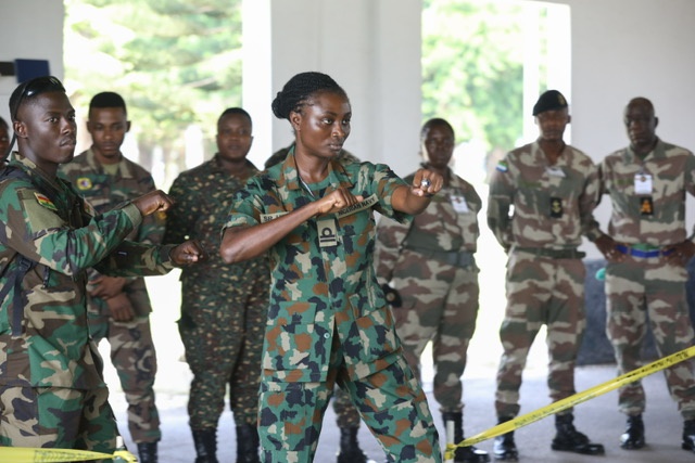 Obangame Express 2024 Close Quarters Combat Training in Takoradi, Ghana