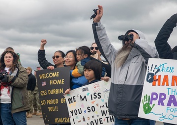 USS Kidd Returns from Deployment