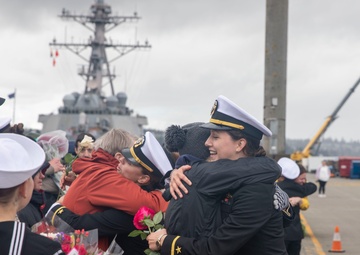 USS Kidd Returns from Deployment