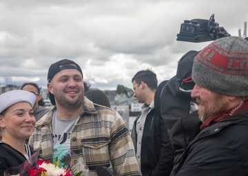 USS Kidd Returns from Deployment