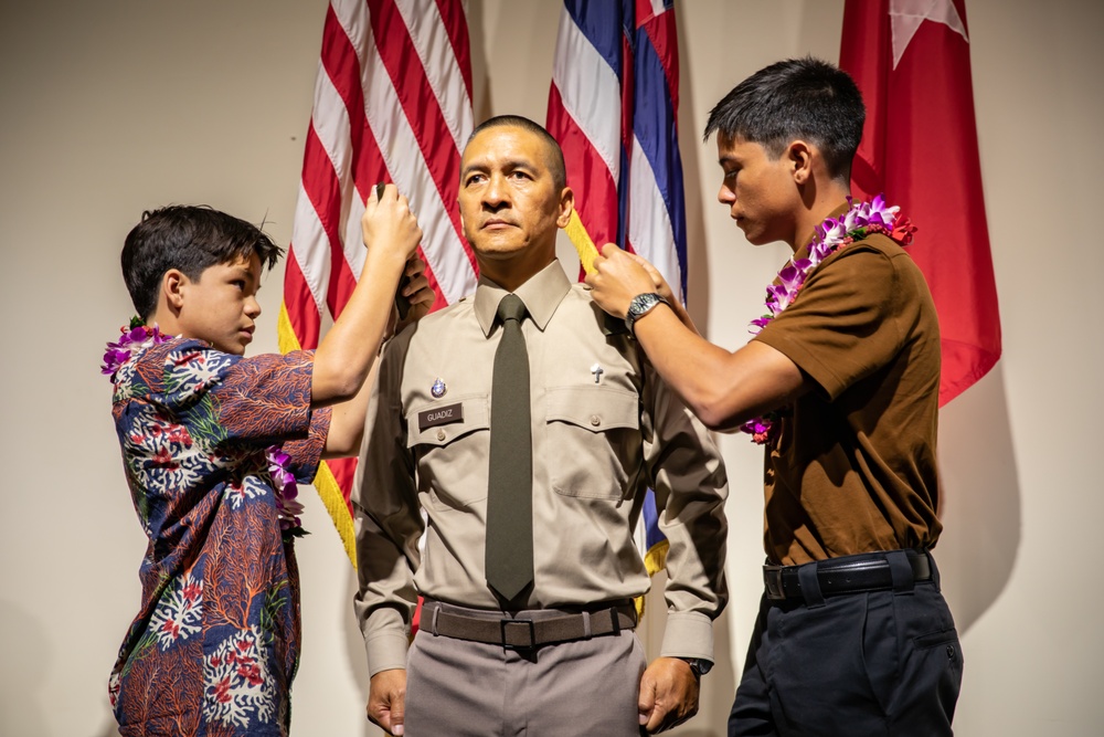 Hawaii Army National Guard Chaplain Christopher J. Guadiz Promotes to Colonel