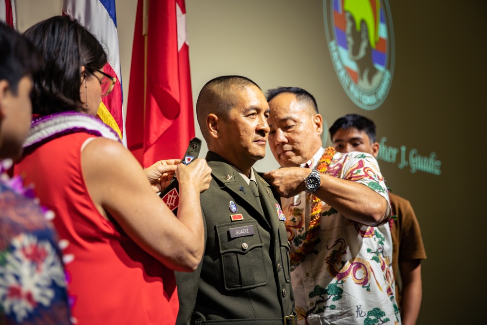 Hawaii Army National Guard Chaplain Christopher J. Guadiz Promotes to Colonel