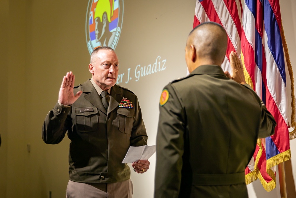 Hawaii Army National Guard Chaplain Christopher J. Guadiz Promotes to Colonel