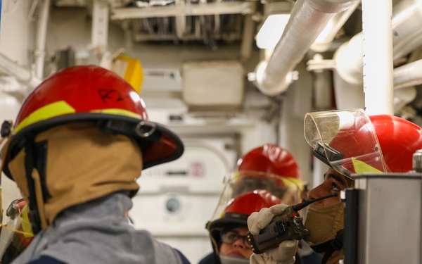 USS Roosevelt (DDG 80) General Quarters Drill