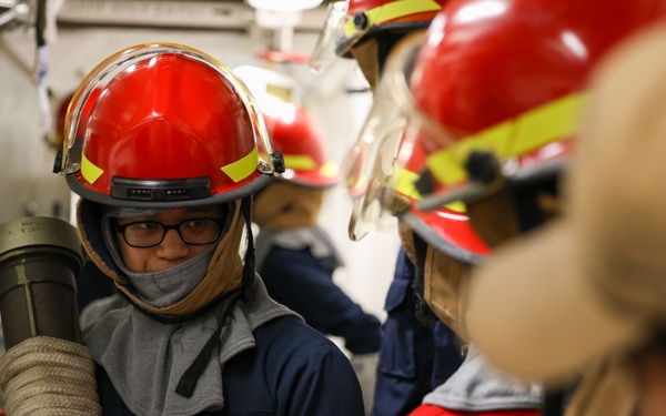 USS Roosevelt (DDG 80) General Quarters Drill