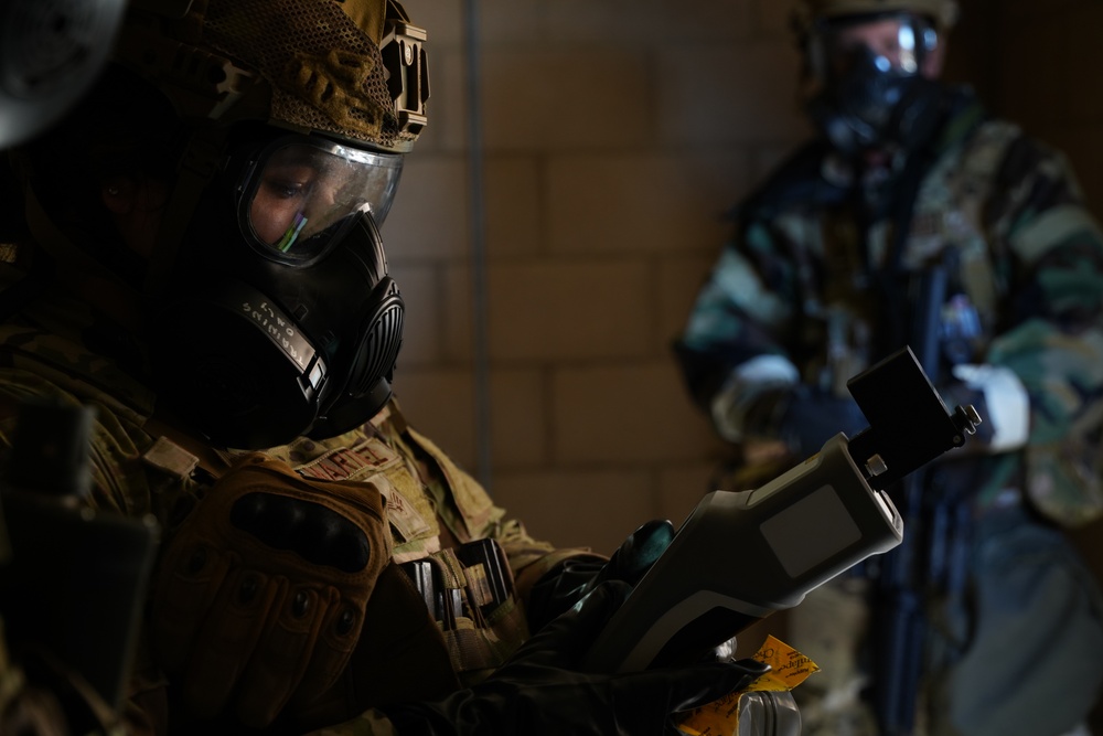 146th Security Forces and Emergency Mananagement joint exercise
