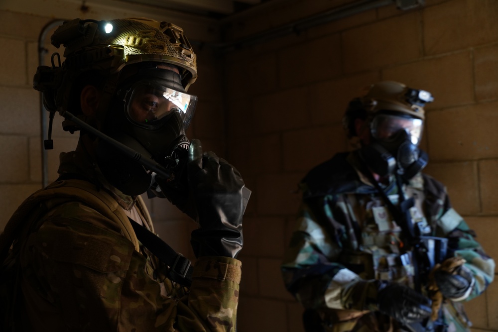 146th Security Forces and Emergency Mananagement joint exercise