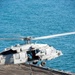 USS Carl Vinson conducts a vertical replenishment