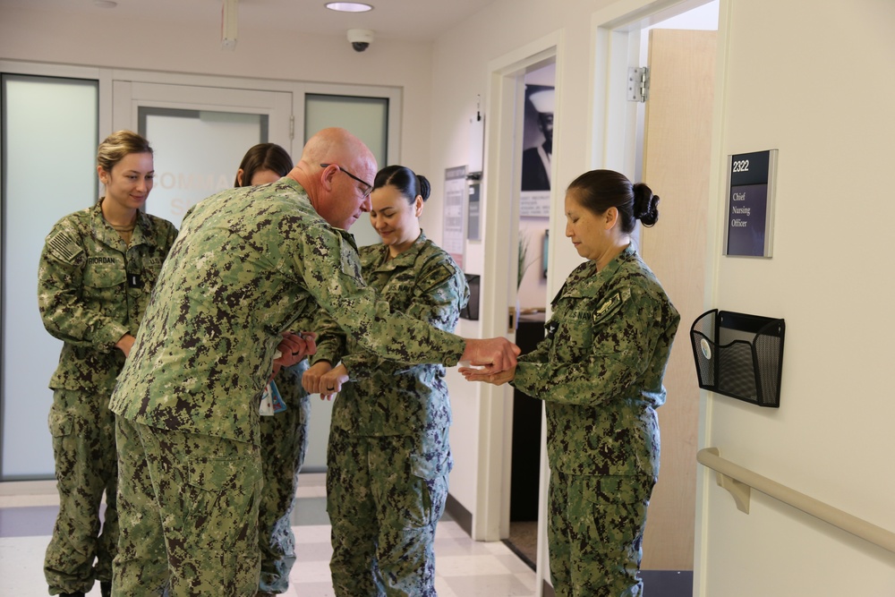 Naval Health Clinic Lemoore kicks off Nurses Week with the Blessing of the Hands