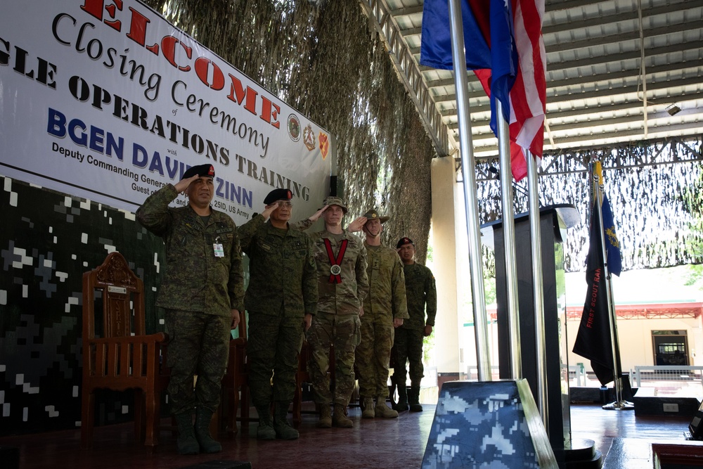 Balikatan 24: 25th ID General Attends Philippine Army Jungle Training Closing Ceremony