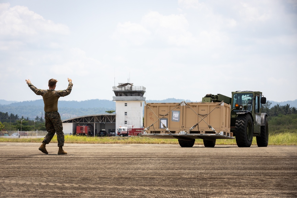 Balikatan 24:Lal-lo Airport Fly-Away Forward Arming And Refueling Point