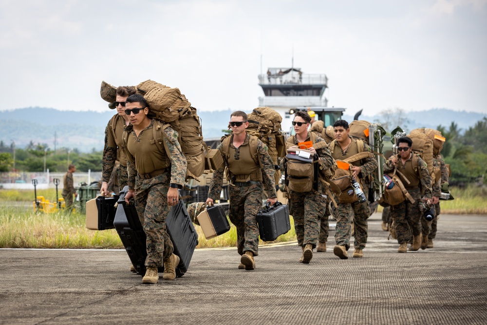 Balikatan 24: Lal-lo Airport Fly-Away Forward Arming And Refueling Point