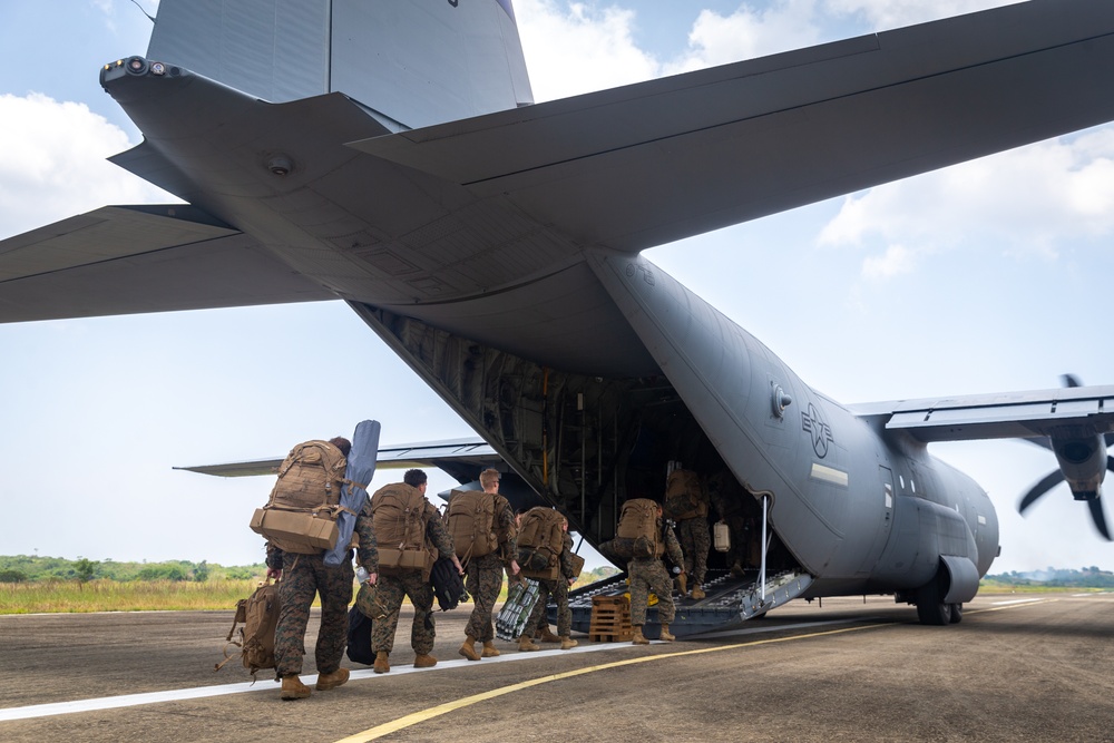 Balikatan 24: Lal-lo Airport Fly-Away Forward Arming And Refueling Point