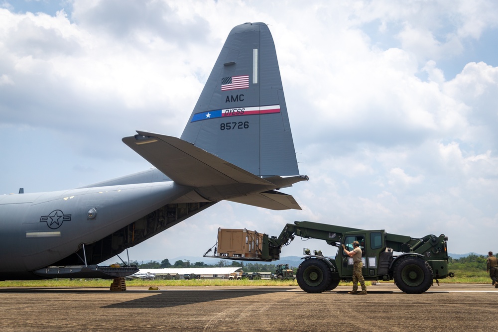 Balikatan 24: Lal-lo Airport Fly-Away Forward Arming And Refueling Point