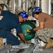 USS Frank Cable Conducts Weapons Handling Training with USS Springfield