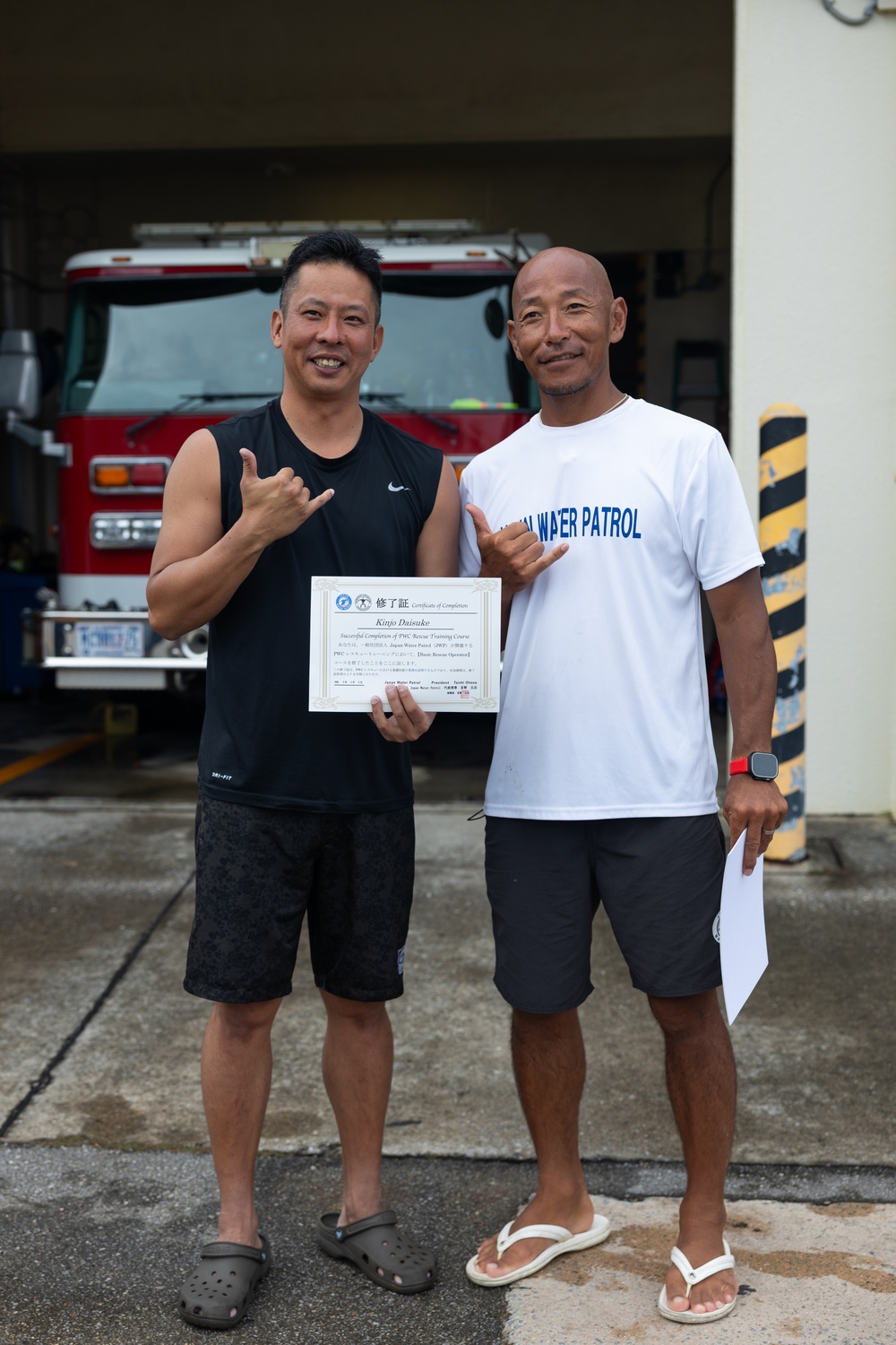 Firefighters graduate with new life saving skills | Basic Watercraft Rescue Operator Course