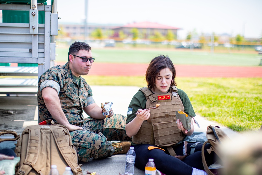 MARFORK and ROK Marine Corps Spouses participate in Jane Wayne day