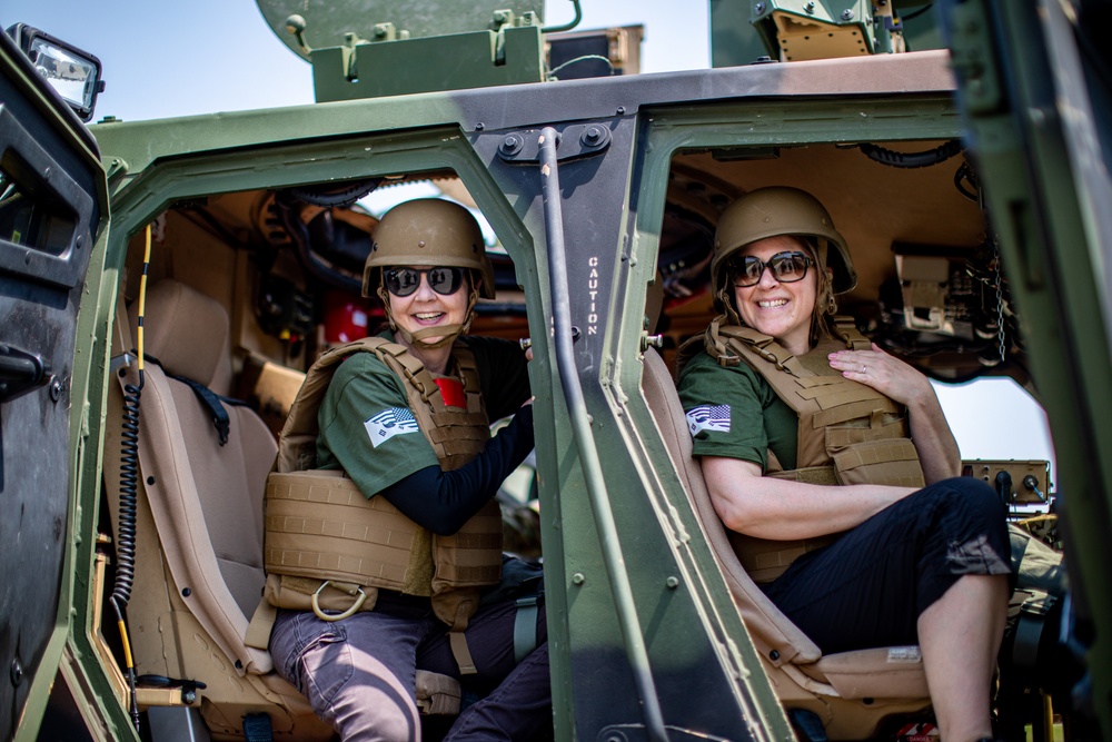 MARFORK and ROK Marine Corps Spouses participate in Jane Wayne day
