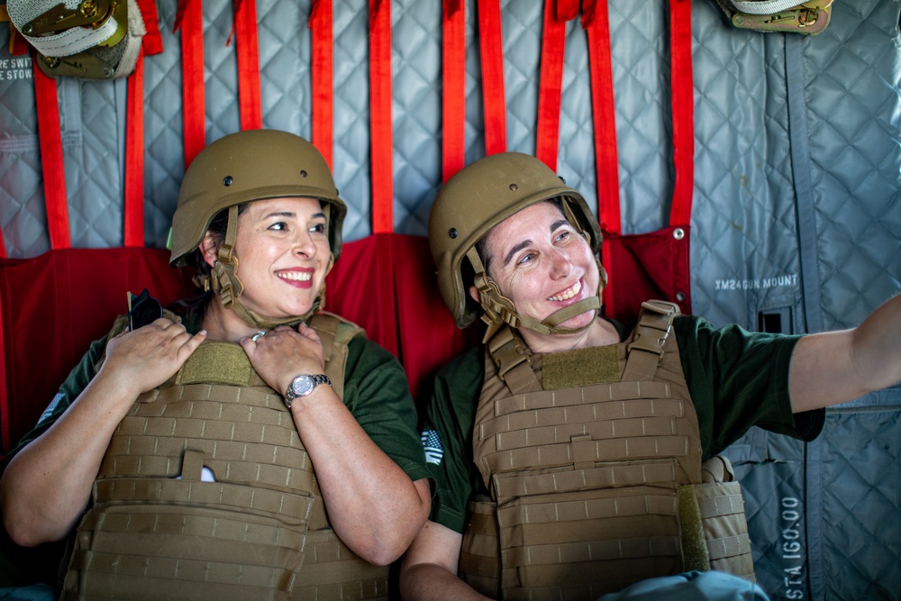 MARFORK and ROK Marine Corps Spouses participate in Jane Wayne day