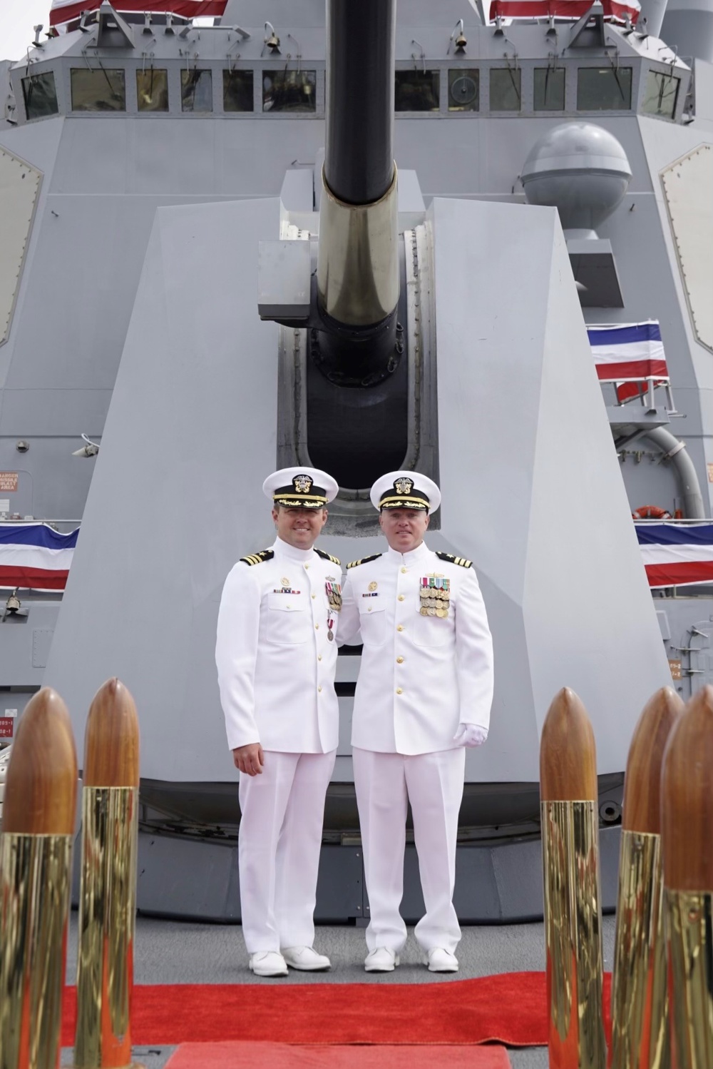 USS Spruance (DDG 111) Changes Command