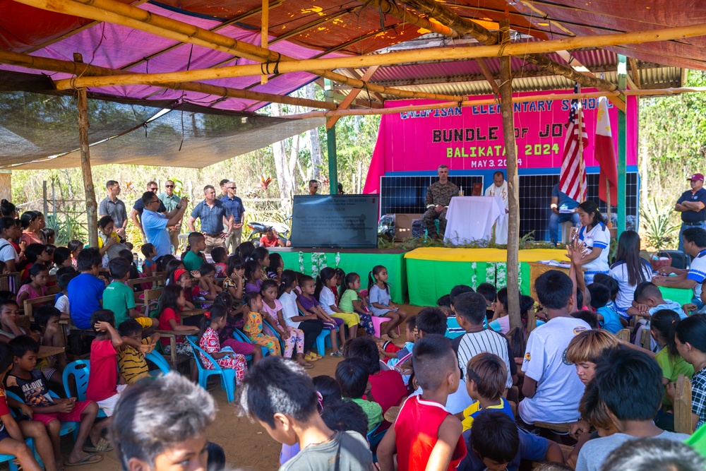 Balikatan 24: Calupisan Elementary School Bundle of Joy