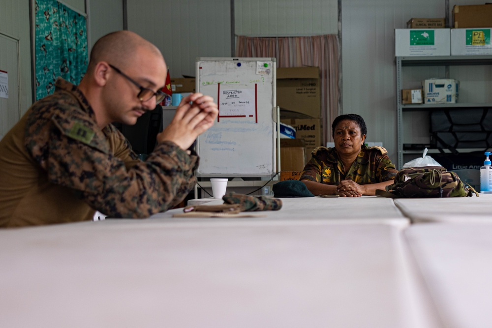 MRF-D 24.3: U.S., PNGDF medical personnel prepare for triage, treatment during HADR exercise