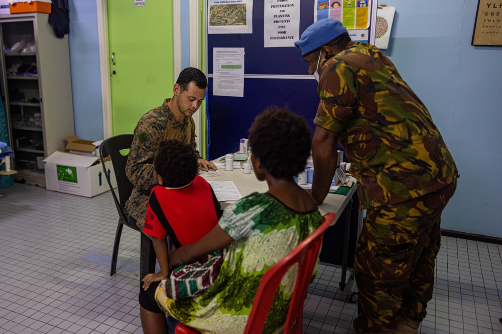 MRF-D 24.3: U.S., PNGDF medical personnel prepare for triage, treatment during HADR exercise