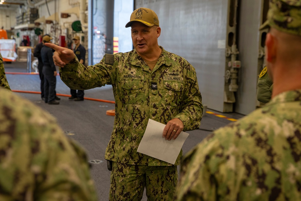 EWTGPAC Tour Aboard USS Tripoli