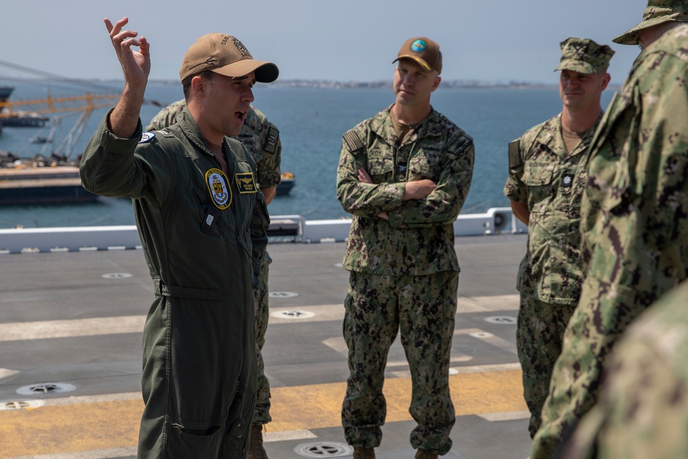 EWTGPAC Tour Aboard USS Tripoli
