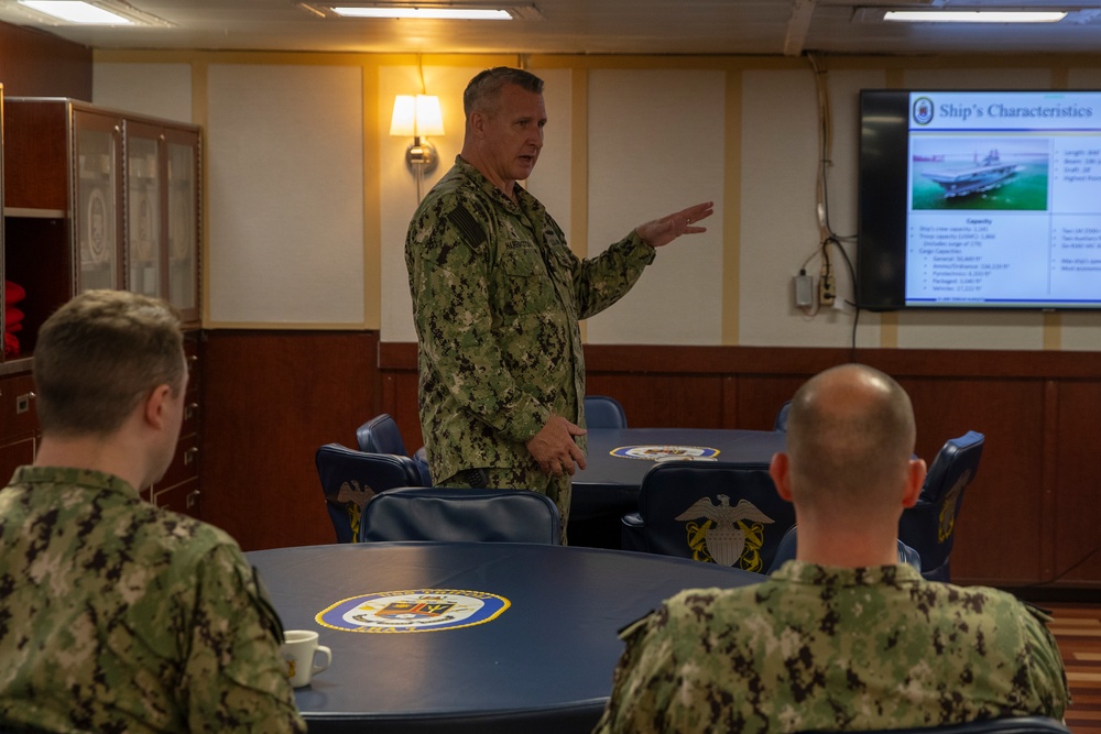 EWTGPAC Tour Aboard USS Tripoli