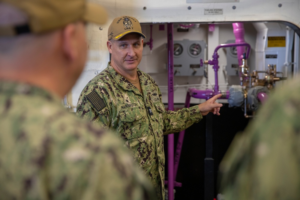 EWTGPAC Tour Aboard USS Tripoli