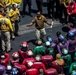 USS Dwight D. Eisenhower (CVN 69) Conducts Flight Deck Drills in the Mediterranean Sea