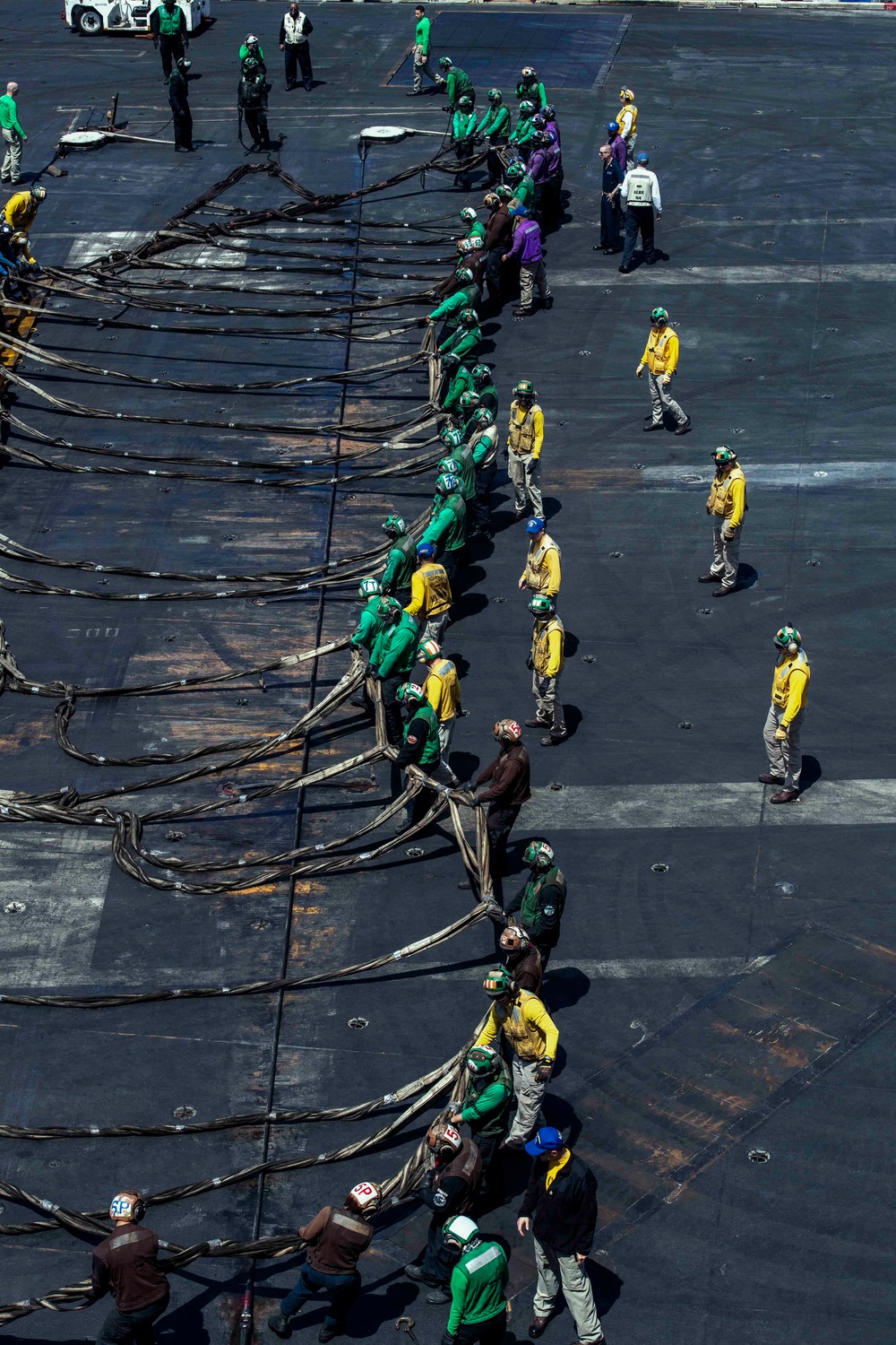 DVIDS - Images - USS Dwight D. Eisenhower (CVN 69) Conducts Flight Deck ...