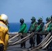 USS Dwight D. Eisenhower (CVN 69) Conducts Flight Deck Drills in the Mediterranean Sea