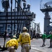 USS Dwight D. Eisenhower (CVN 69) Conducts Flight Deck Drills in the Mediterranean Sea