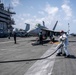 USS Dwight D. Eisenhower (CVN 69) Conducts Flight Deck Drills in the Mediterranean Sea