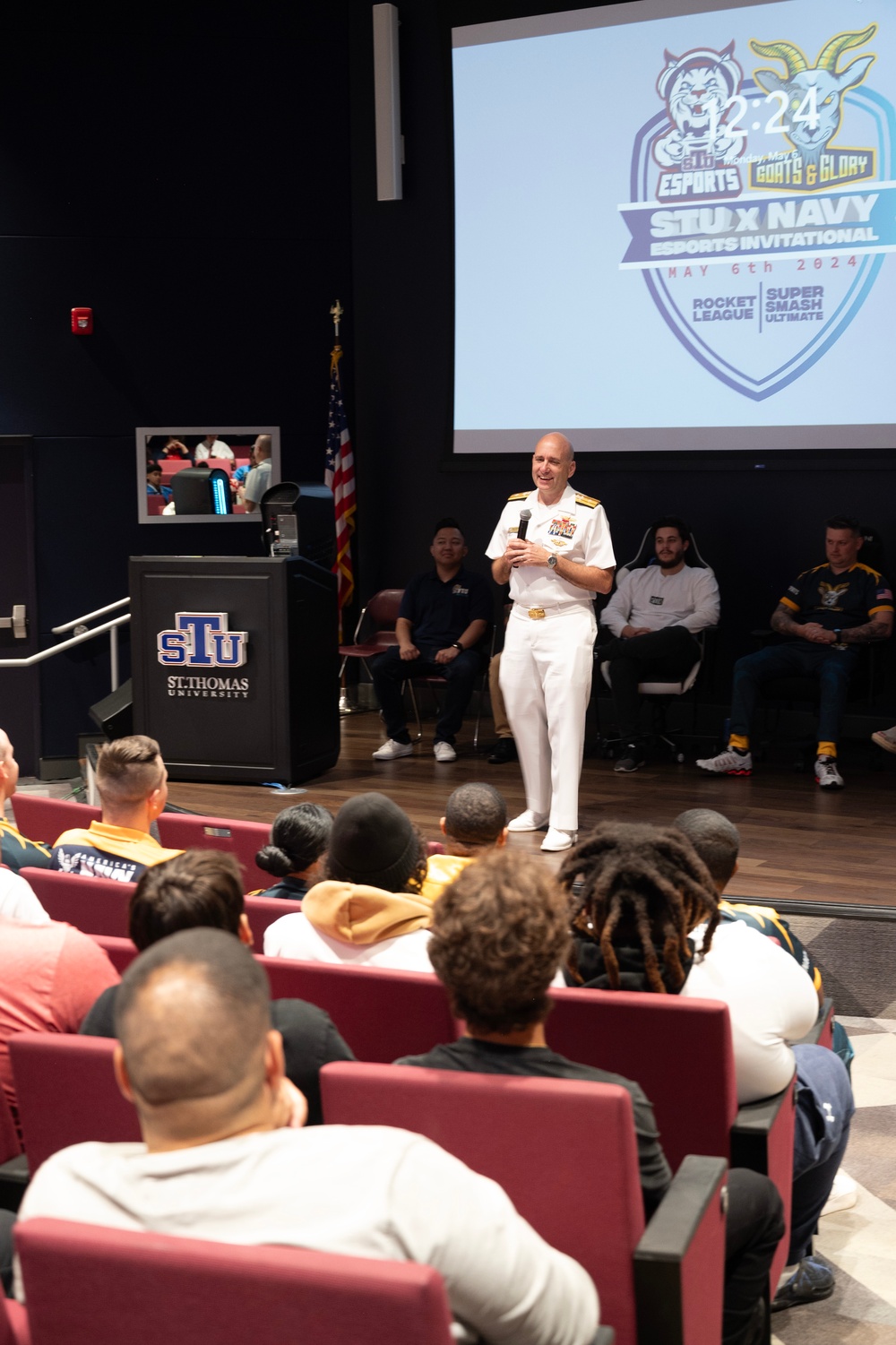 Navy and Marine Corps Compete in Esports Invitational at St. Thomas University