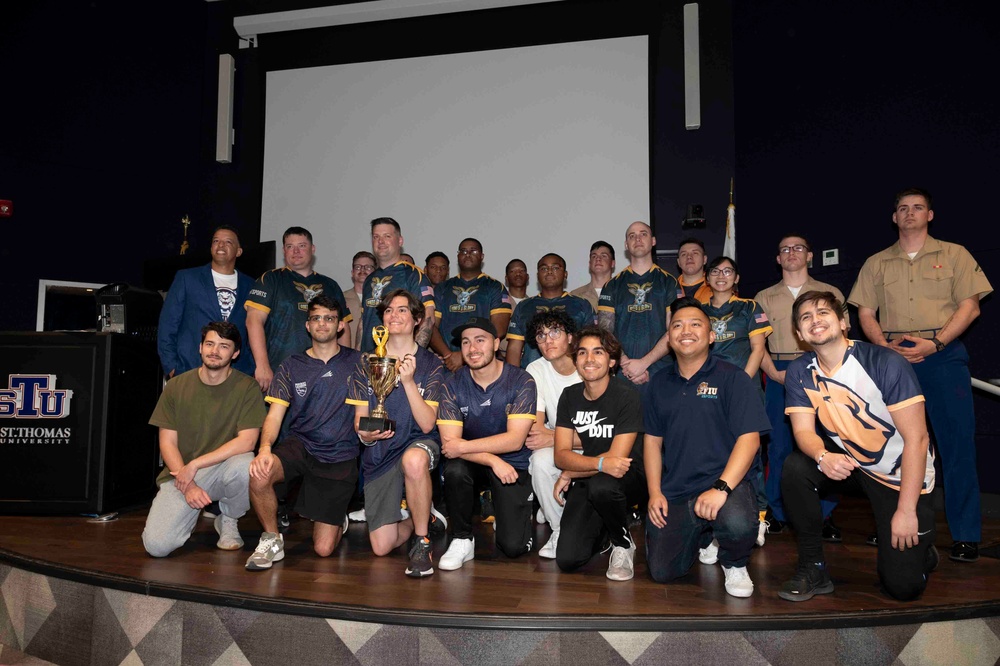 Navy and Marine Corps Compete in Esports Invitational at St. Thomas University