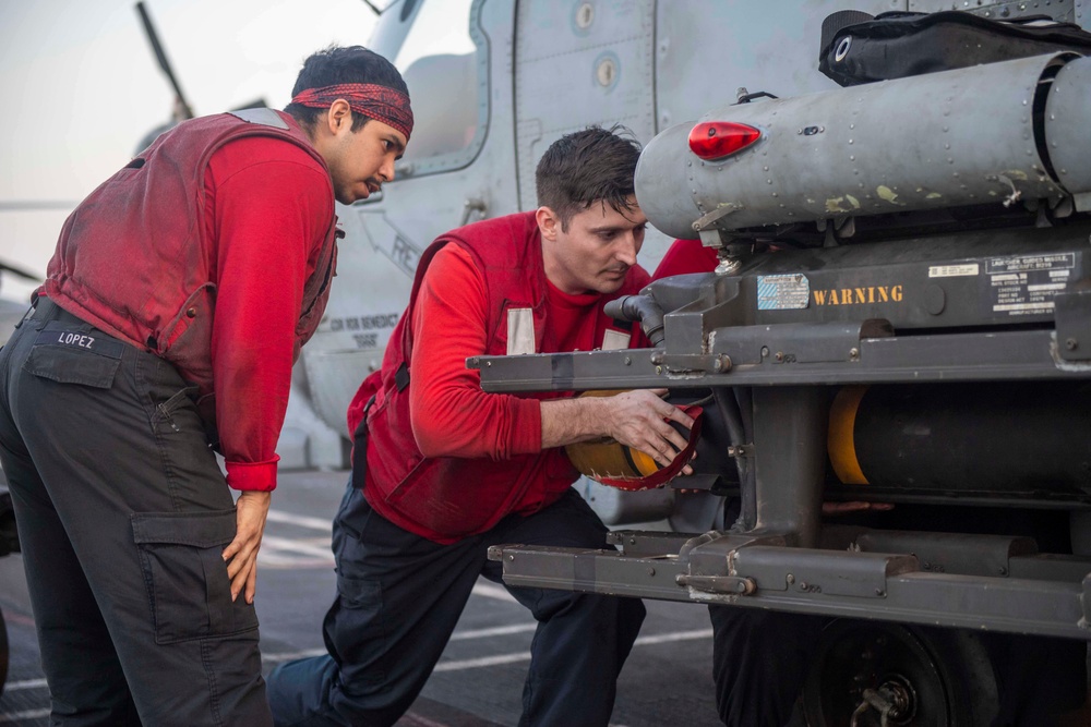 USS Dwight D. Eisenhower Conducts Routine Operations in the Red Sea