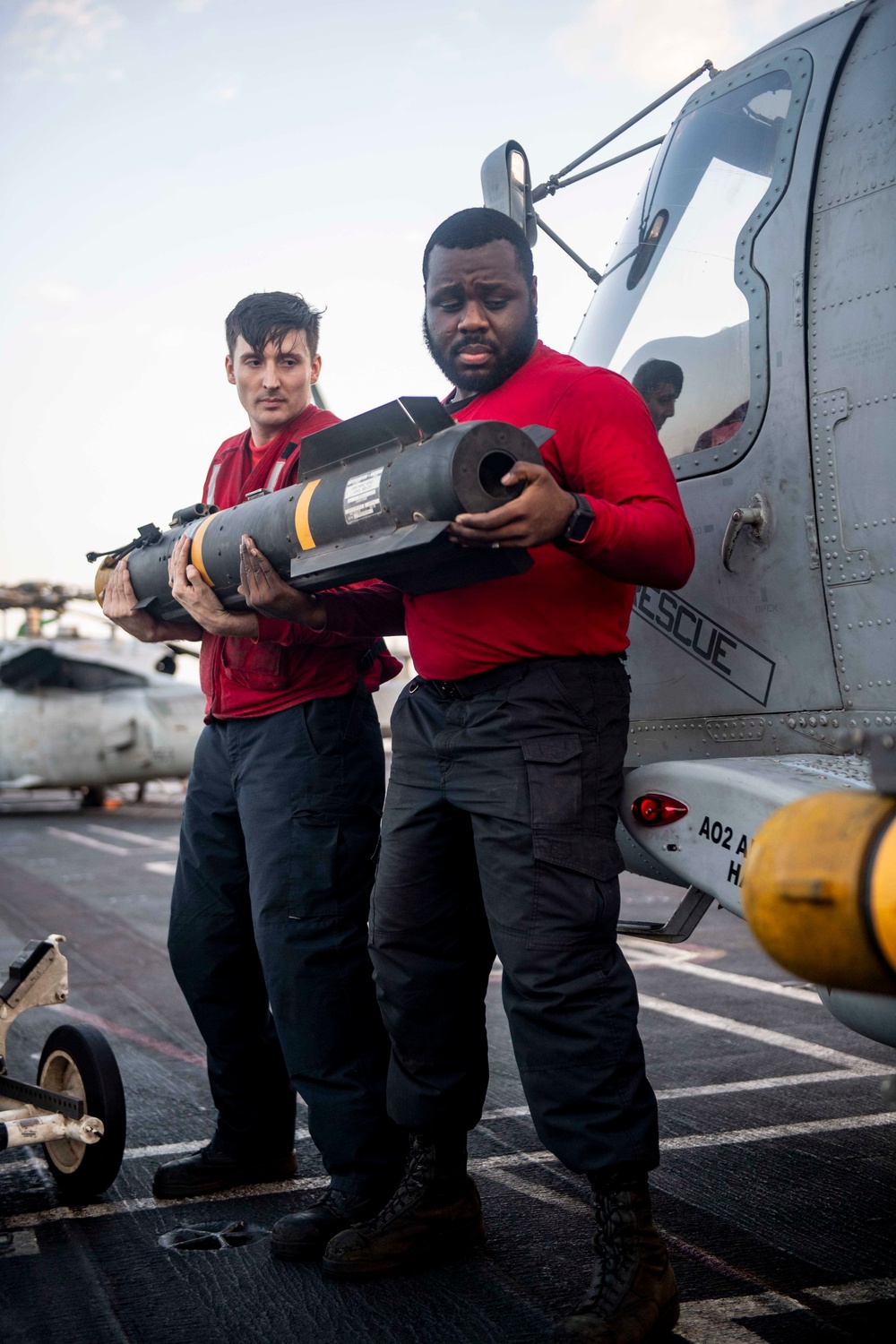 USS Dwight D. Eisenhower Conducts Routine Operations in the Red Sea