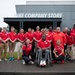 Recovering Service Members participate in a warrior athlete reconditioning program  training camp at Nike World Headquarters