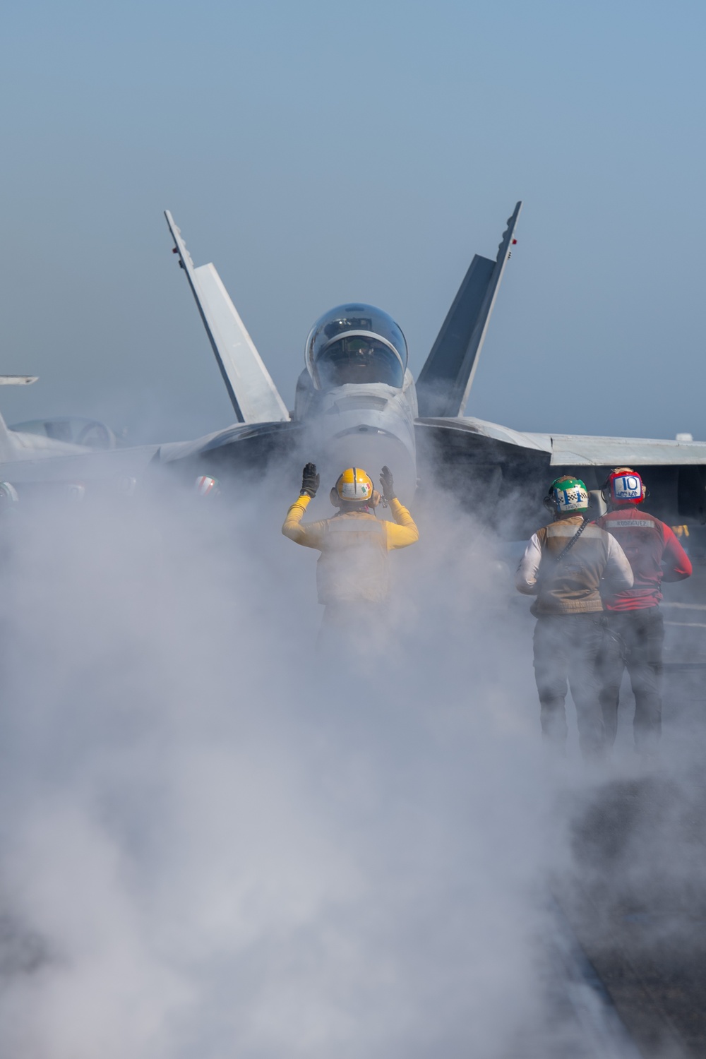 USS Dwight D. Eisenhower Conducts Flight Operations in the Red Sea